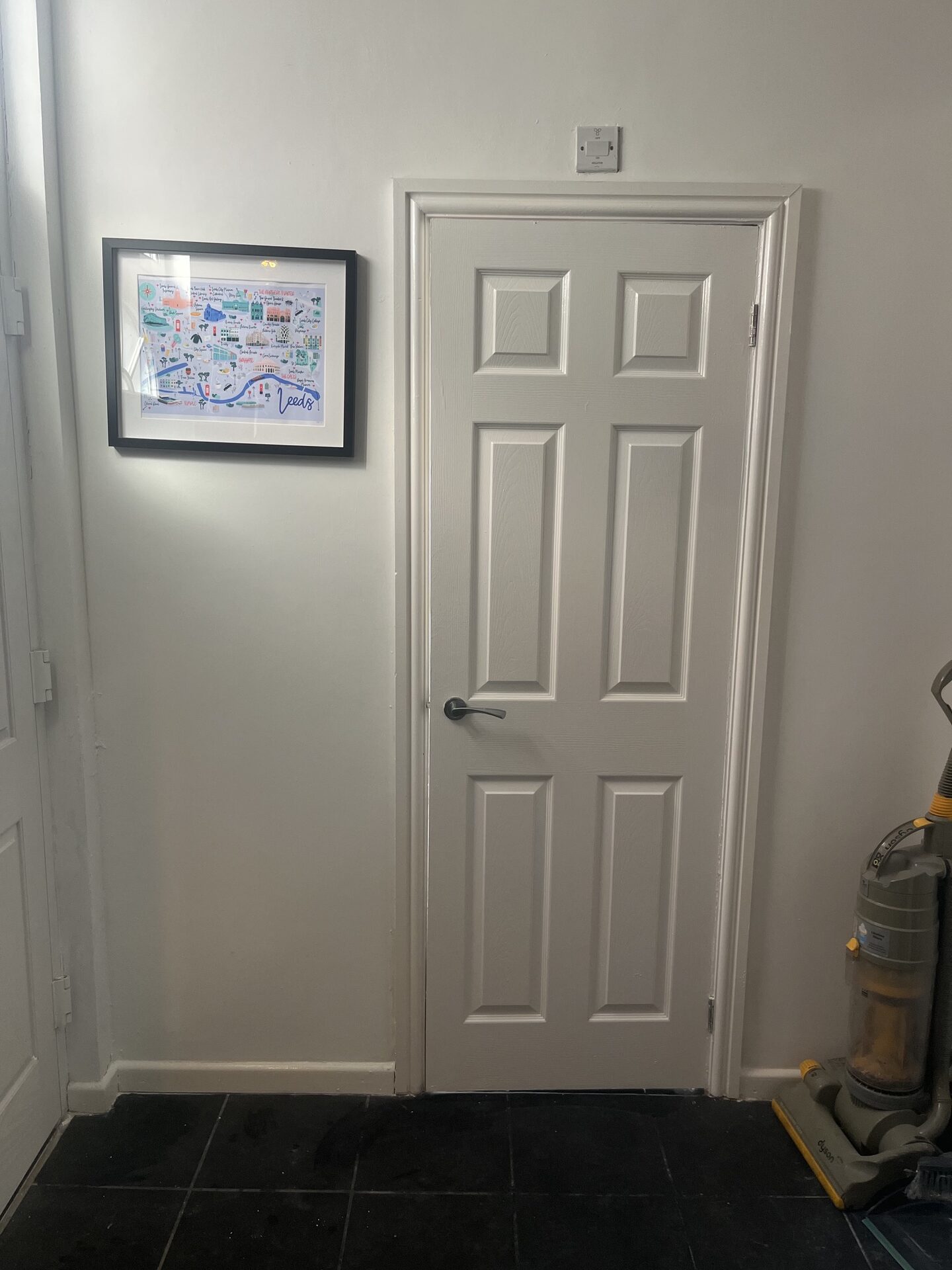 Landing with Leeds print at The Aberdeen House, Floor 1